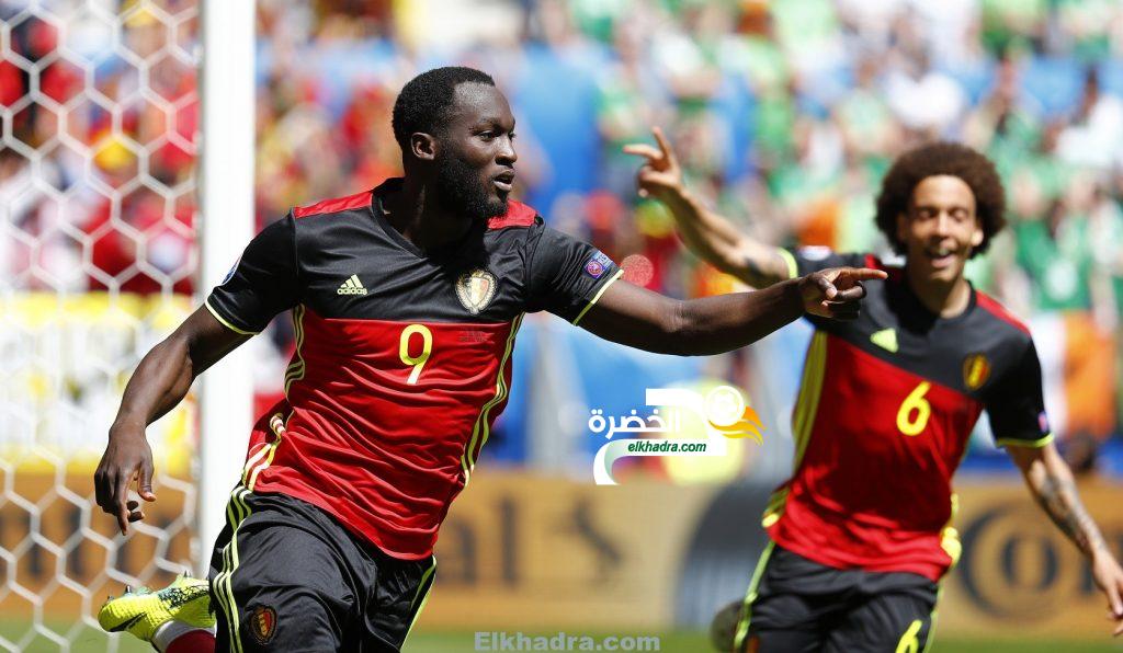 يورو 2016 : لوكاكو يقود بلجيكا للفوز على ايرلندا بثلاثية