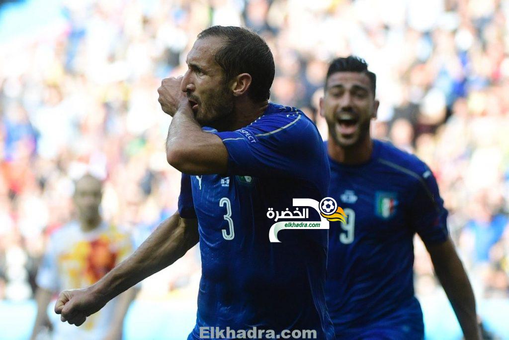ايطاليا تفوز على إسبانيا 2-0 وتتأهل لربع نهائي يورو 2016