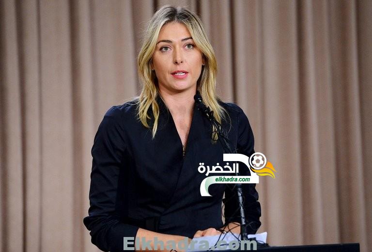 شارابوفا ستطعن على قرار إيقافها لعامين بسبب المنشطات