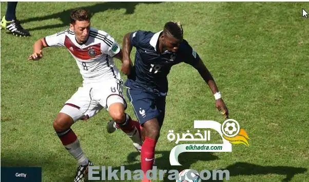 ‫‏بوجبا‬ و ‫‏أوزيل‬ بروح رياضية وتصرفات نبيلة من أروع ما شهدته المستديرة