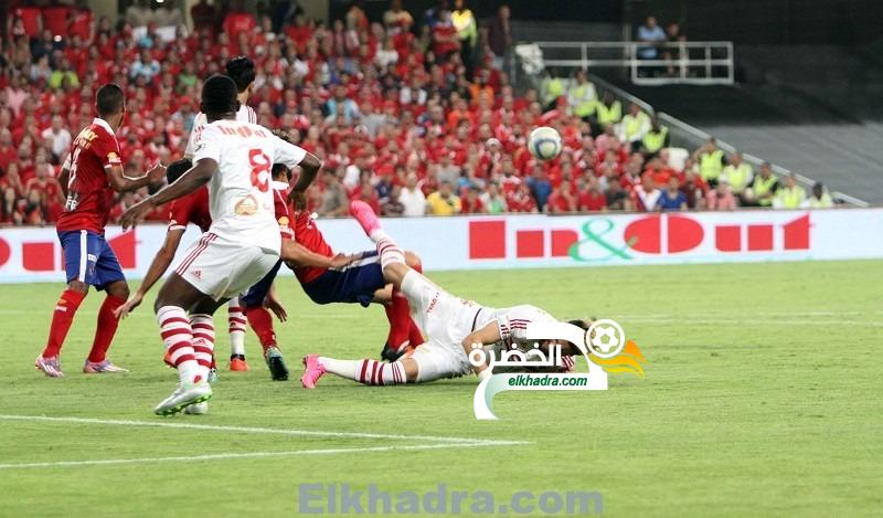 الزمالك يتعادل مع الأهلي في ختام الدوري المصري 13