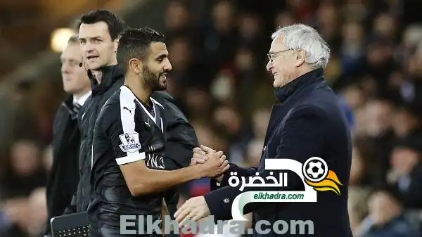 رانييري : “محرز سعيد هنا في ليستر سيتي”