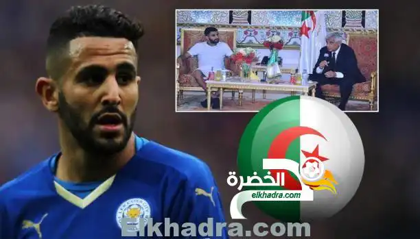 بالفيديو ..  ظهور رياض محرز بلباس رياضي صيفي (شورت) يثير أزمة بروتوكولية بالجزائر