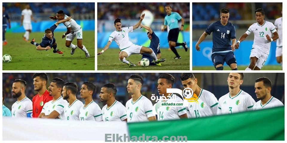 المنتخب الجزائري يودع أولمبياد ريو 2016 بالخسارة من الأرجنتين 9