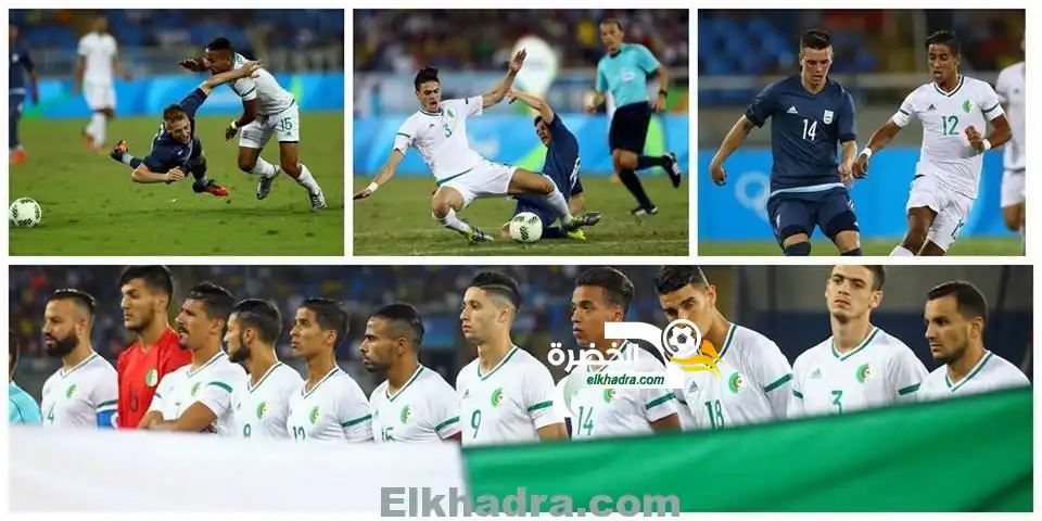 المنتخب الجزائري يودع أولمبياد ريو 2016 بالخسارة من الأرجنتين