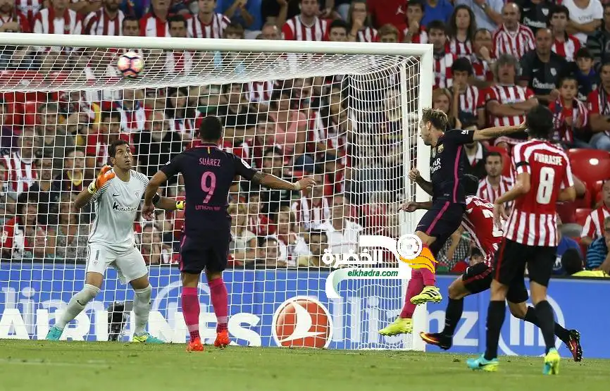 برشلونة يتغلب علي أتلتيك بيلباو بشق الأنفس
