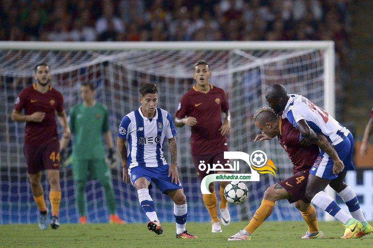بورتو البرتغالي يفوز على روما بثلاثية و يتأهل لدور المجموعات لدوري أبطال أوروبا