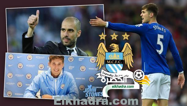 جون ستونز رسمياً إلى مانشستر سيتي كأغلى مدافع في العالم