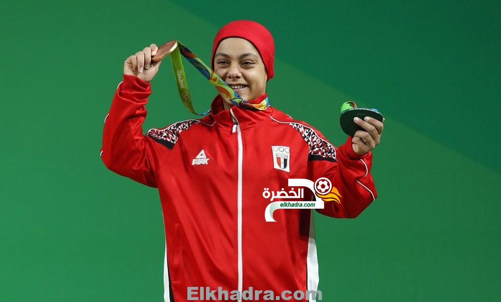ريو 2016 : المصرية سارة سمير تتوج بميدالية برونزية في رفع الأثقال لوزن 69 كلغ 1