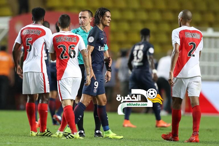 موناكو يفوز على ضيفه باريس سان جيرمان 3-1