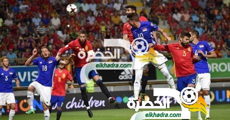 منتخب إسبانيا يكتسح ليشتنشتاين ضمن التصفيات الأوروبية المؤهلة لكأس العالم