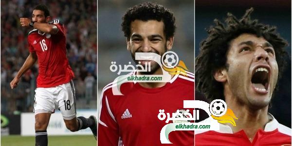 صلاح و النني يقودان تشكيلة مصر لمواجهة الكونغو في تصفيات كأس العالم