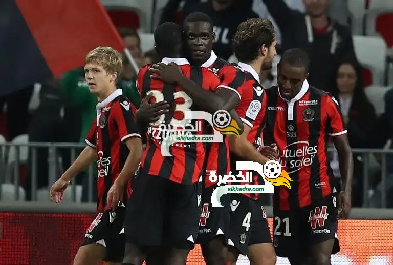 نيس ينفرد بصدارة الدوري الفرنسي برباعية في مرمي موناكو