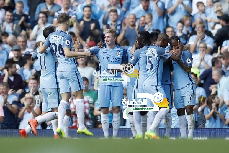 مانشستر سيتي يسحق ضيفه بورنموث 4-صفر على ملعب الاتحاد