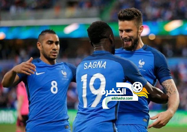 فرنسا تفوز على ايطاليا 3-1 في باري في مباراة دولية ودية