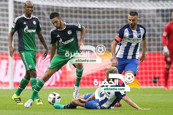 بن طالب اساسي و يتجاوز كبوة “شالك 04” في “البوندسليغا” بثلاثية على سالزبورغ النمساوي