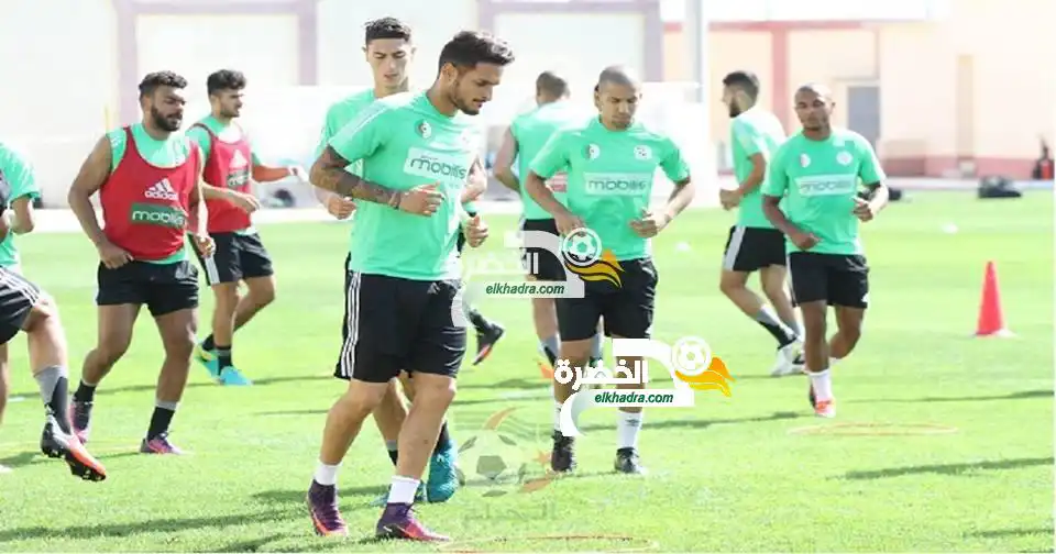 الجزائر و الكاميرون .. صور اخر حصة تدريبية للمنتخب الوطني بمركز سيدي موسى