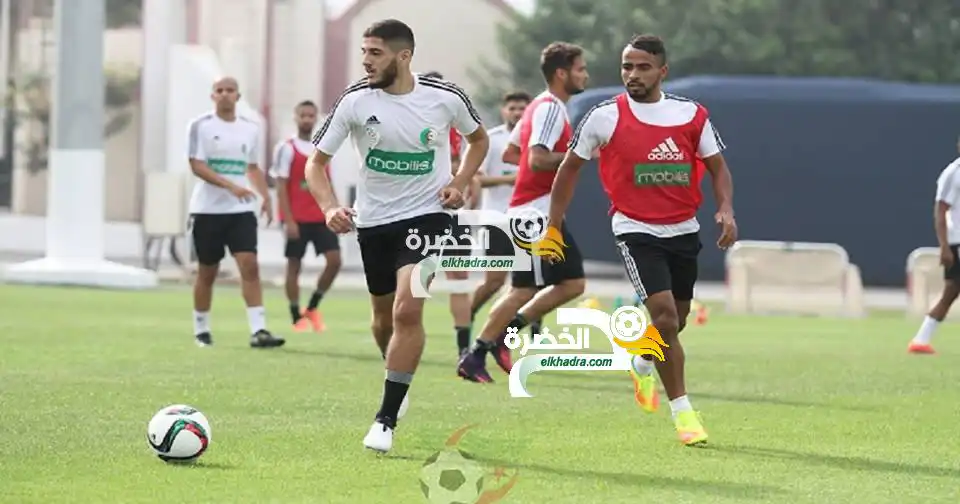المنتخب الوطني : بعض الصور للحصة التدريبية لنهار اليوم بحضور بن زية