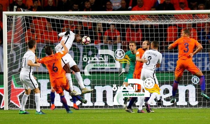 فرنسا تعود بالفوز من هولندا في المرحلة الثالثة من تصفيات لكأس العالم