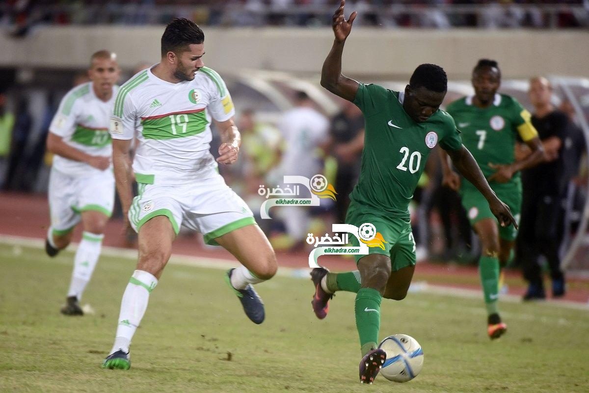 صور مباراة الجزائر ونيجيريا بتصفيات كأس العالم 2