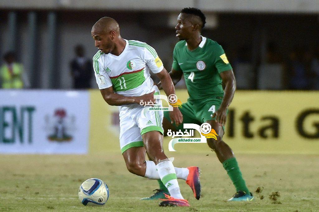 الجزائر تسقط امام نيجيريا بثلاثية وحلم كأس العام 2018 بِروسيا يبتعد