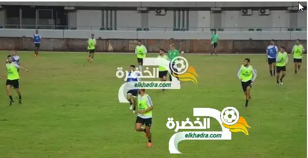 التشكيلة الأساسية للمنتخب الجزائري امام نيجيريا
