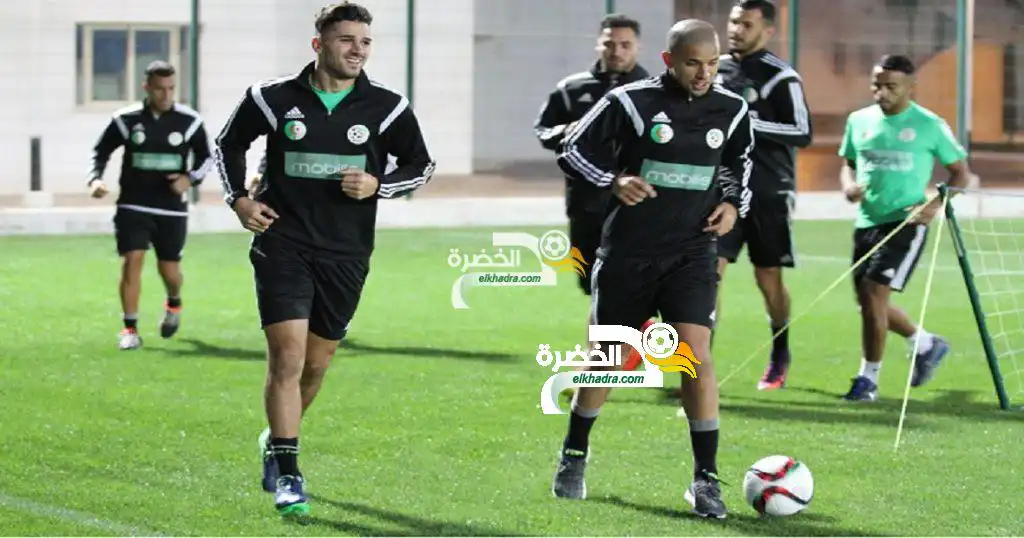 المنتخب الجزائري يباشر تربصه و طوارئ بعد اصابة غزال ، سوداني وبودبوز