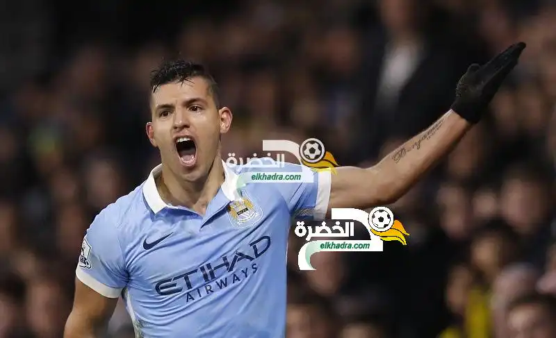 أجويرو يقود فريقه مانشستر سيتي إلىفوز ثمين على مضيفه بيرنلي
