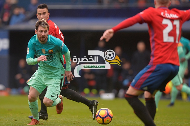 برشلونة يفوز 3-صفر ليحقق انتصاره الأول بعد أربع مباريات في الدوري الاسباني