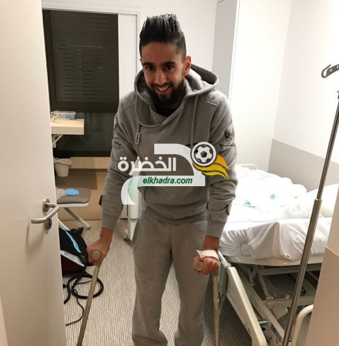 رياض بودبوز يخضع لجراحة ناجحة في غضروف الركبة