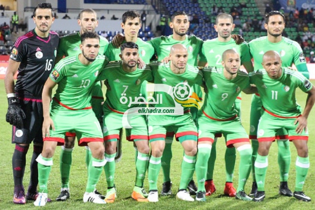 الخضر يواجهون افريقيا الوسطى يوم 14 نوفمبر المقبل