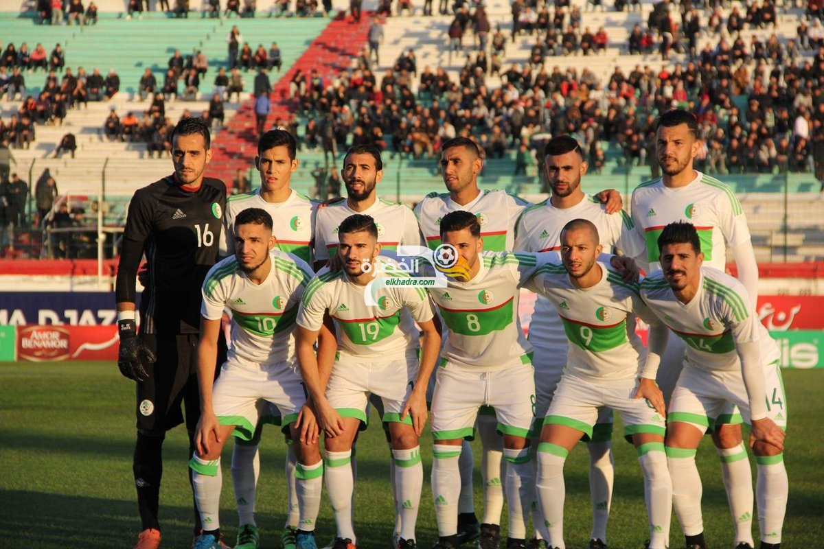 منتخب الجزائر يستعد لكان 2017 بالفوز علي موريتانيا بثلاثية 1