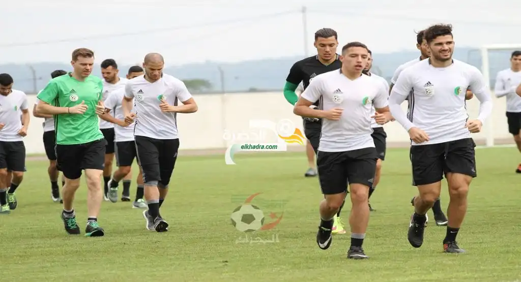 بالصور … “الخضر” يشرعون في الاستعداد لمواجهة السنغال !