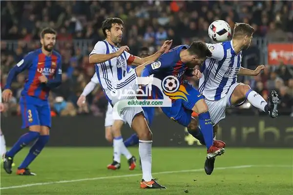 برشلونة يفوز على سوسييداد بخماسية و يتأهل لنصف نهائي كأس اسبانيا