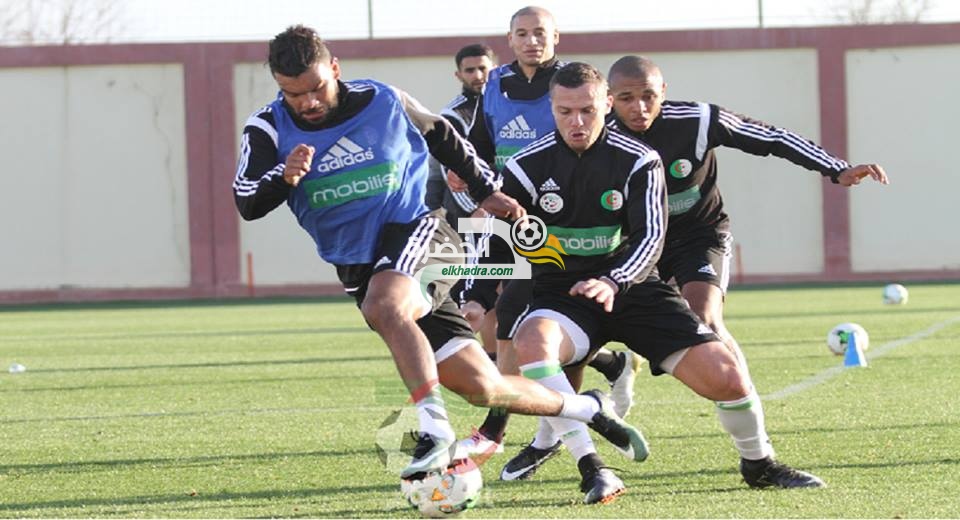بالصور: الحصة التدريبية للمنتخب الوطني ليوم الأحد بمركز سيدي موسى