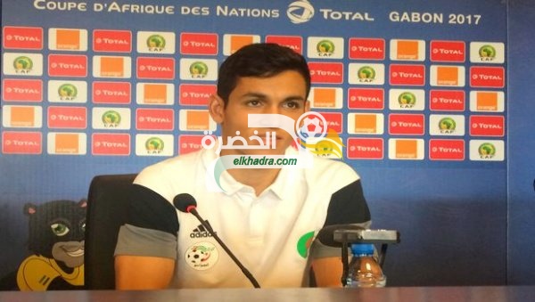 ماندي قائداً للمنتخب الوطني الجزائري في كان الغابون  وبراهيمي قائد ثاني