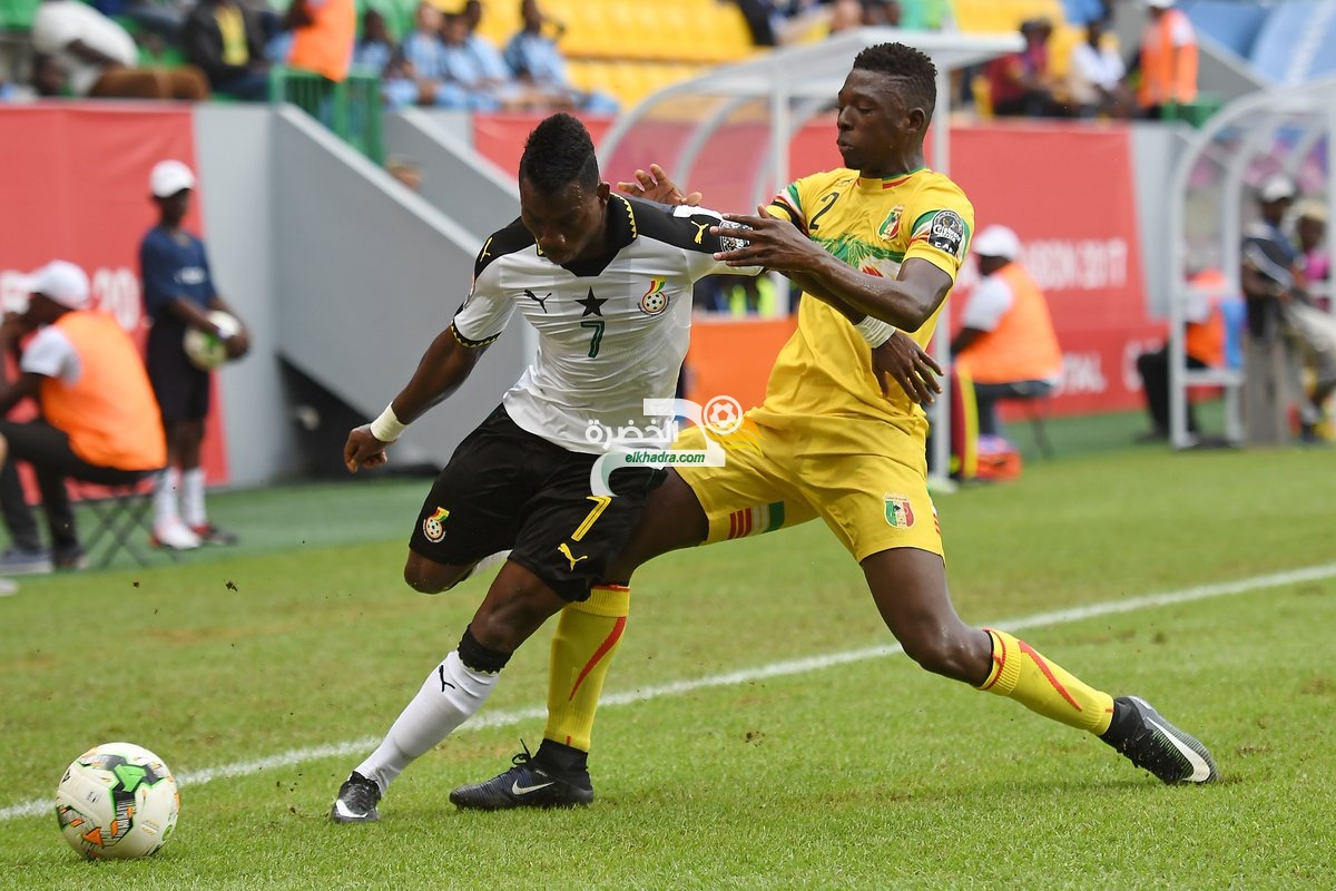 غانا تتأهل الى الدور الثاني بنهائيات أمم افريقيا، بعد الفوز على مالي 3