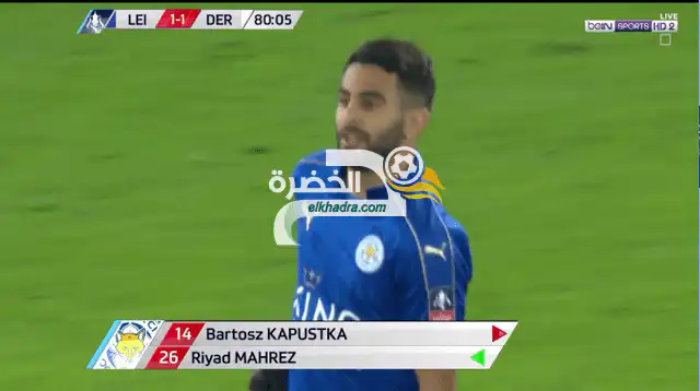 محرز يصنع هدفا.. وسليماني يضيّع مالا يضيّع