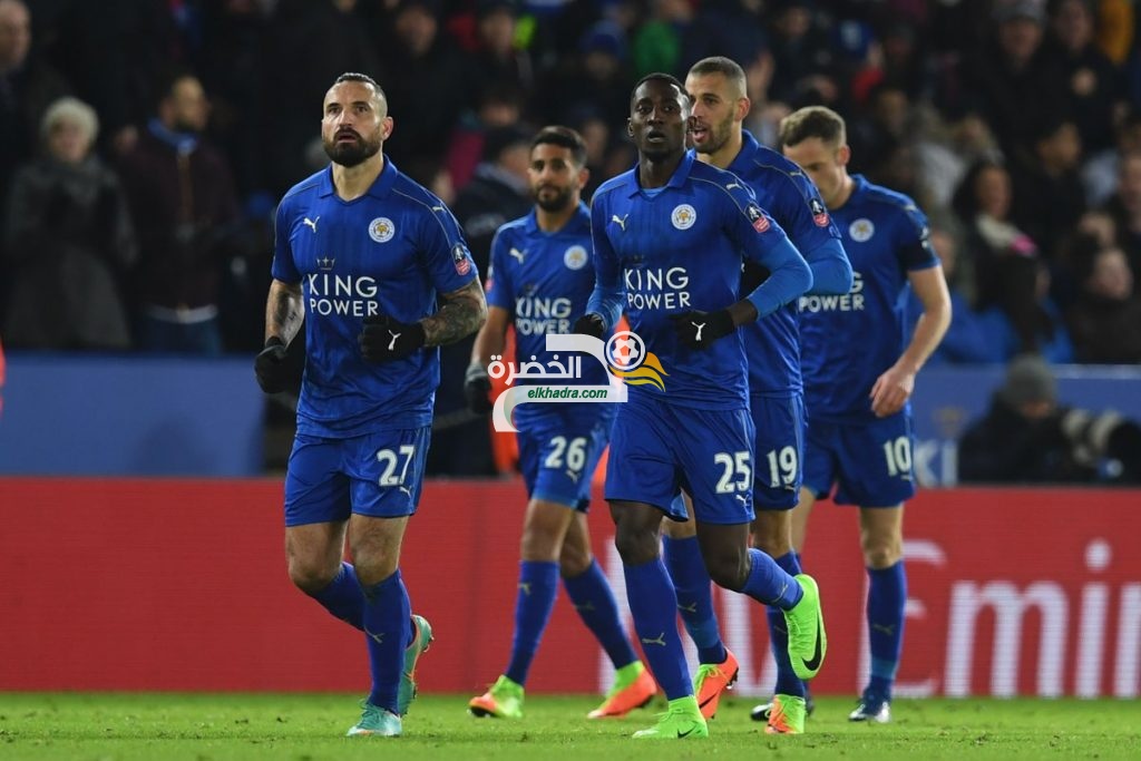 بمشاركة محرز وسليماني، ليستر يتأهل لثمن نهائي كأس الاتحاد الإنجليزي