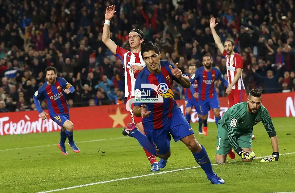 برشلونة يتاهل الى نهائي كاس ملك اسبانيا بفوزه على اتليتكومدريد
