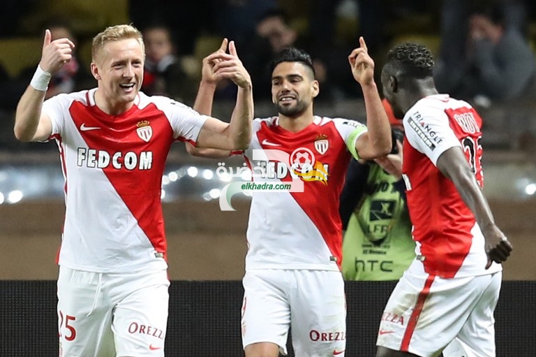 موناكو ينفرد بصدارة الدوري الفرنسي بعد فوزه على نيس بثلاثية نظيفة 20
