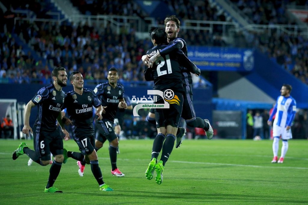 ريال مدريد يتجاوز ليجانيس برباعية في ختام الجولة 30 من الليغا