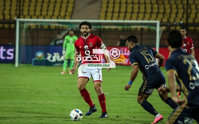 الأهلي يتعادل مع الإنتاج الحربي ببطولة الدوري المصري 1