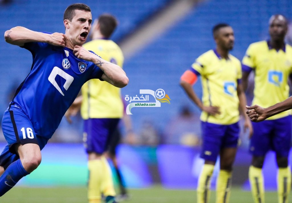 الهلال يحسم ديربي الرياض بالفوز على النصر في بطولة كأس خادم الحرمين