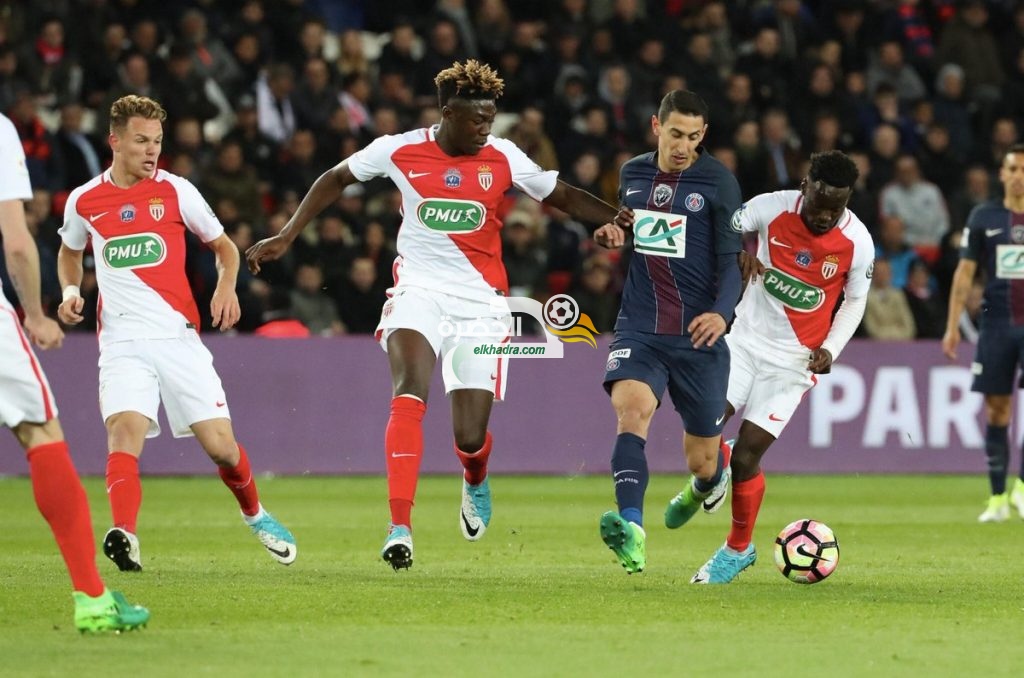 باريس سان جيرمان الى نهائي كاس فرنسا بالـ5 على موناكو