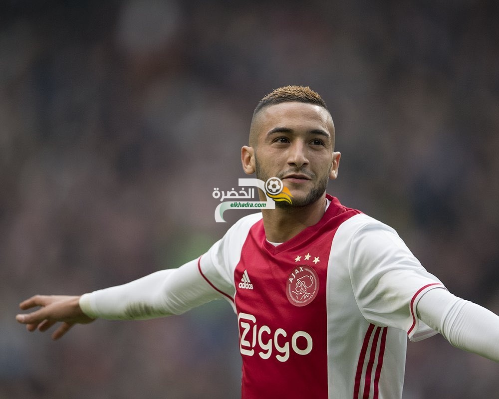 نجم المغرب حكيم زياش ثاني أفضل صانع ألعاب في أوروبا