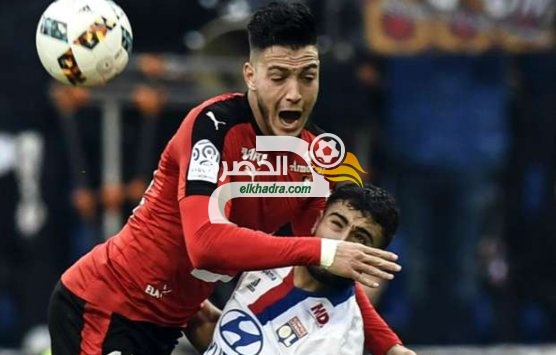 بن سبعيني يتعرض للطرد لثاني مرة في الليغ 1 بعد 5 دقائق لعب أمام ليون
