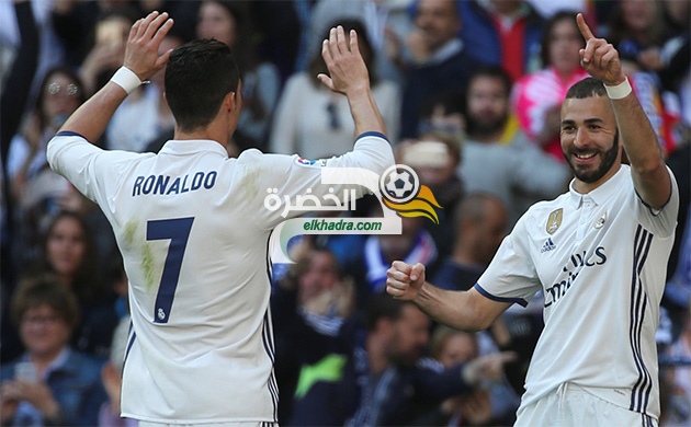 ريال مدريد يحلق في الصدارة بثلاثية على الافيس