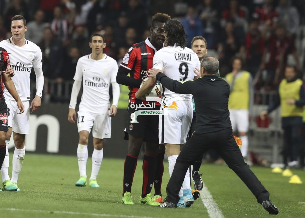 بالوتيلي يقود نيس للفوز علي باريس سان جيرمان و موناكو يتصدر الدوري الفرنسي