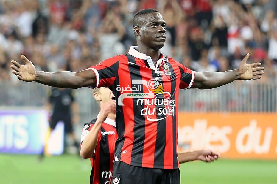 ماريو بالوتيلي يتأهل مع فريقه نيس الفرنسي لتصفيات دوري أبطال أوروبا